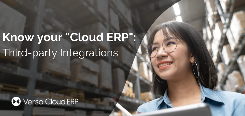 Know your Cloud ERP: Third-party Integrations
