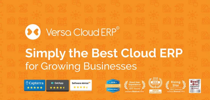 Versa Cloud ERP Award winning solution for your Shopify Store
