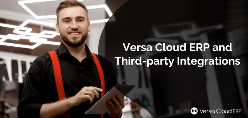 Versa Cloud ERP and Third Party Integrations