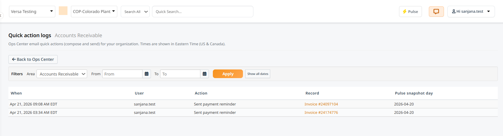 Versa Cloud ERP - Blog Introducing AI Pulse: Turning Your Data into Daily Decisions  %Post Title,