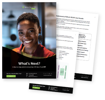 What's Next?—A Step-by-Step guide to onboarding wih Versa Cloud ERP
